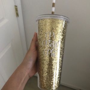 Pi Beta Phi GOLD TUMBLER